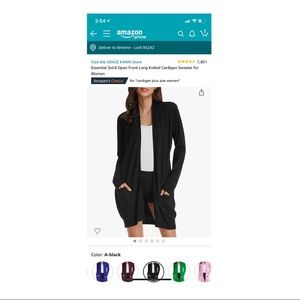 Grace Karin Open Cardigan